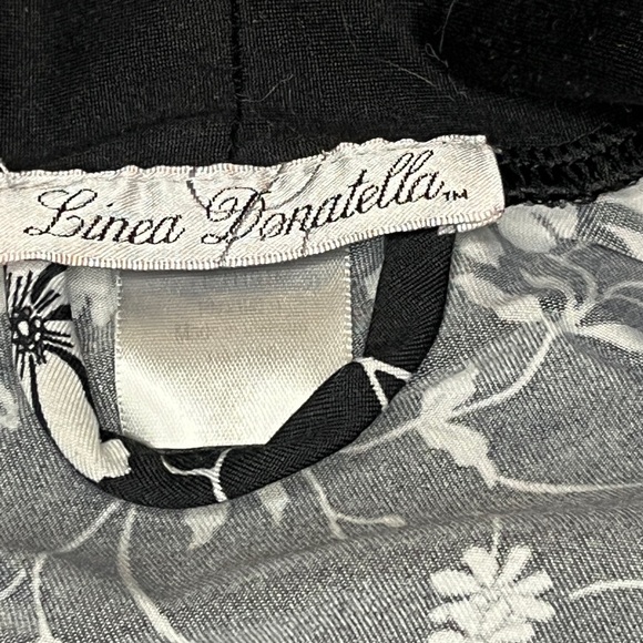 Linea Donatella Black and White Chemise - Picture 2 of 4